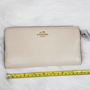 NWT Coach Madison Lthr Skinny Wallet 51936